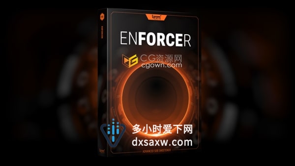 Enforcer v1.2.0 低音炮音色冲击力音效AAX/VST/VST3/AU软件贝司插件