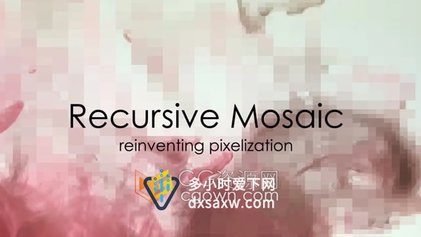 Recursive Mosaic v1.2.0 AE/PR插件网格像素化马赛克效果