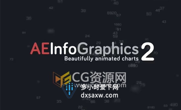 AEInfoGraphics v2 AE脚本带使用教程制作数据柱状图信息图表动画