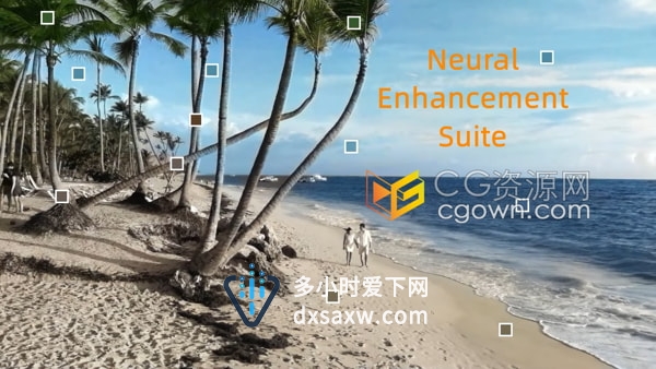 Neural Enhancement Suite v1.0.1 AE插件AI人工智能修复视频画面增强多功能工具