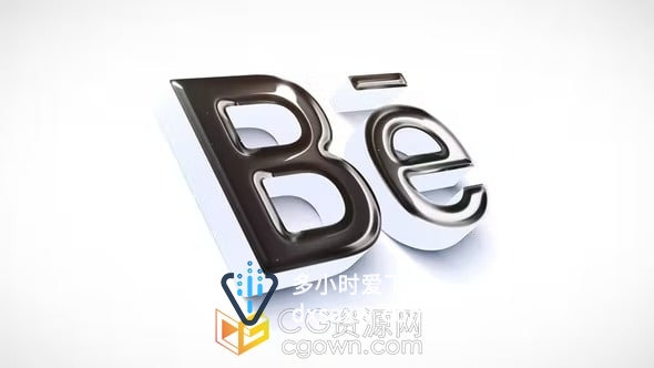 明亮3D LOGO挤压动画视频片头PR模板