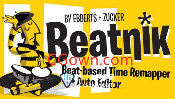 Beatnik v1.0 AE脚本下载自动剪辑根据音乐节奏卡点时间重新映射