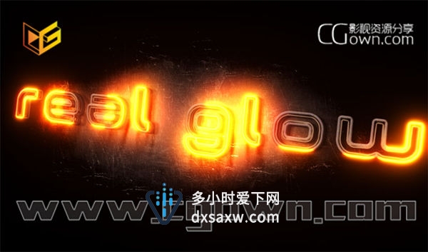 AE真实辉光特效插件 Real Glow v1.0.0 中文汉化版本