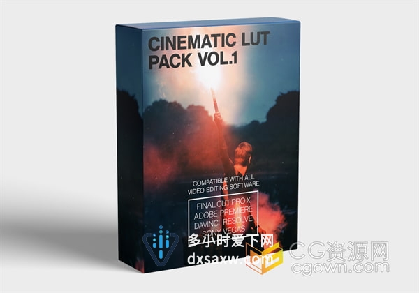 Cinematic LUT Pack 1 提供10 种LUT调色电影色调