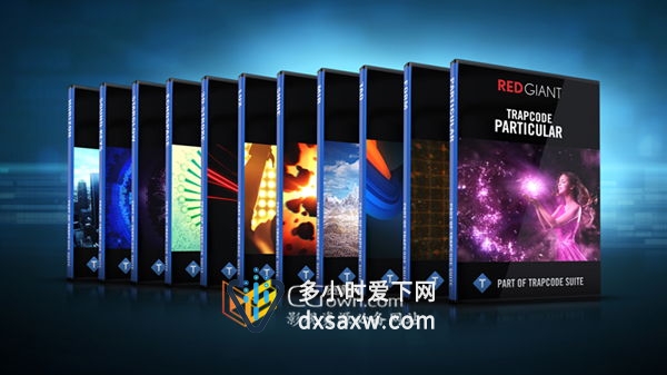 红巨星特效套装AE插件 TrapCode Suite 13.0.3 Win&Mac