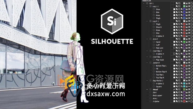Silhouette 2020.0.3软件破解Roto抠像跟踪合成