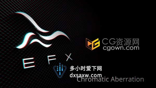 EFX Chromatic Aberration v1.7.1 Win/Mac AE/PR插件添加或去除RGB色彩偏差分离效果
