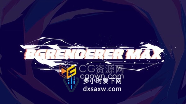 BG Renderer MAX v1.0.18脚本提高AE软件多线程加速渲染输出文件