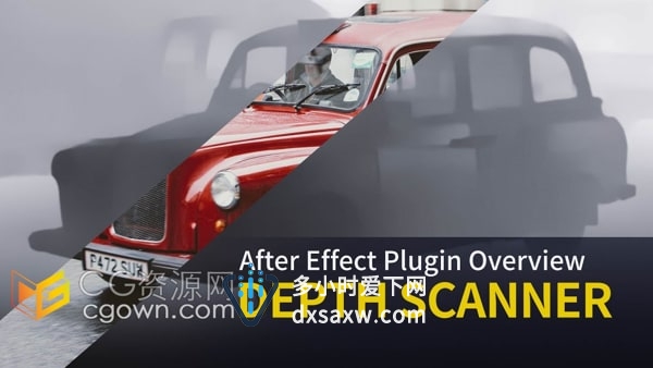 Depth Scanner v1.2.2 AE插件深度图像人工智能扫描仪