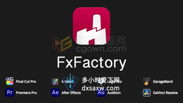 FxFactory 8.0.2-7153视觉特效插件支持FCPX/AE/PR软件