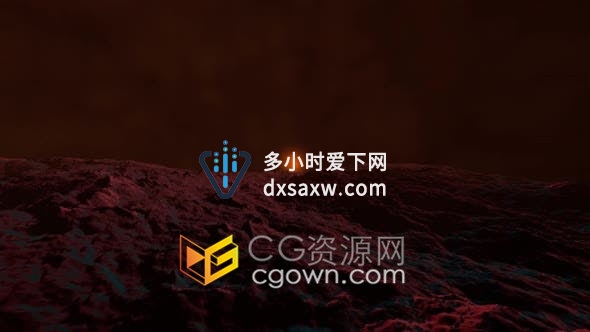 虚拟延时拍摄火星上的日出3D渲染动画科学宇宙探索教育素材