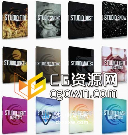 140组影视后期特效合成视频素材 4K分辨率高清电影级