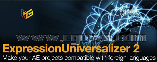 AE脚本修复模板中表达式语言错误提示 Aescripts Expression Universalizer V2.1 带教程