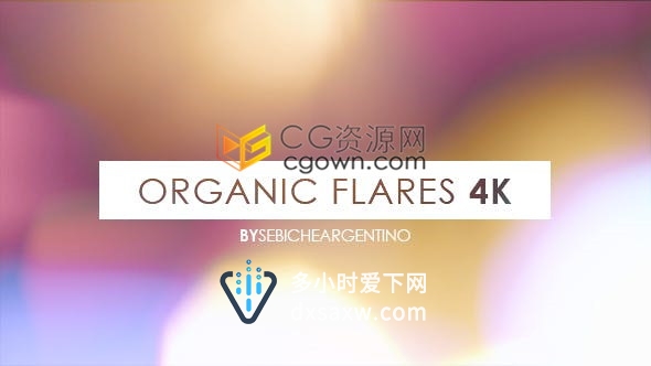 16组4K分辨率闪光泄漏闪烁炫光效果视频素材文件
