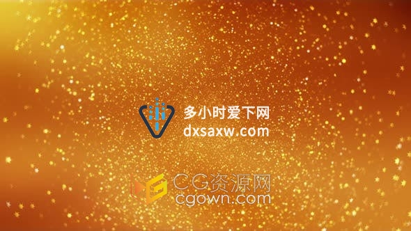 视频素材-奢华金色优雅旋转粒子空间梦圈粒子婚礼舞台LED背景