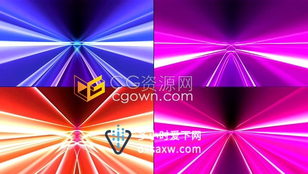 视频素材-4K抽象计算机网络通讯技术互联网科技信息背景素材下载