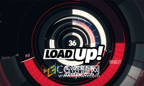 LoadUP v1.5 AE脚本制作进度条读取动画工具