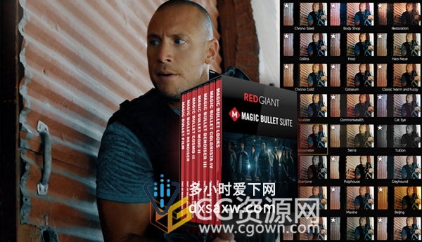 Magic Bullet Suite v13.0.0 更新Looks4.0新加Renoiser 支持AE/Pr/FCPX/Edius8/Vegas