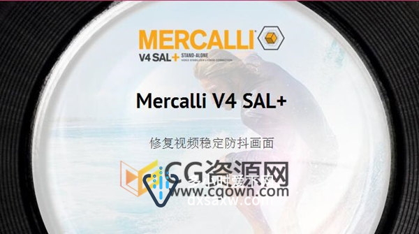 视频稳定防抖画面修复插件 proDAD Mercalli v4.0.278.1