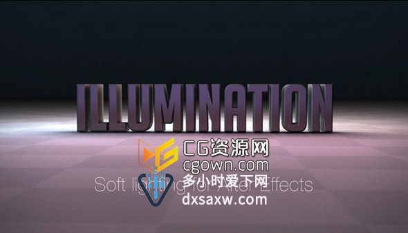 AE模拟柔光灯环境照明脚本 Aescripts BR Illumination V1.01 带使用教程