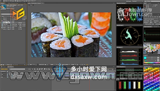 AE插件 Synthetic Aperture Test Gear v2.5.4 (Win64) 色彩调色监测示波器