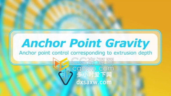 Anchor Point Gravity v1.0.1AE脚本多图层中心锚点移动控制