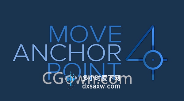 Move Anchor Point v4.1.0 AE脚本锚点中心点移动对齐工具