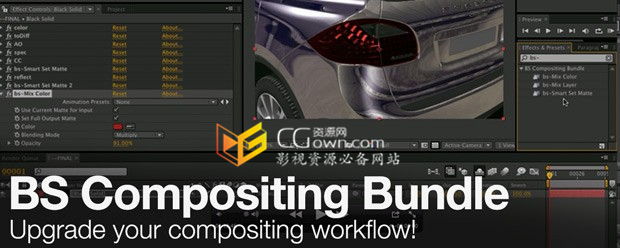 BS_CompositingBundle v2.2 三款合成工具包 AE插件