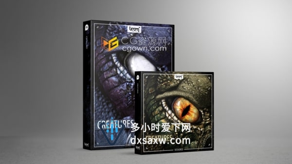 Creatures Construction Kit 野兽生物声音游戏或电影音效素材