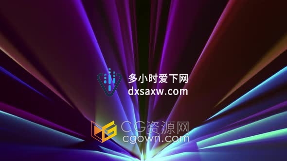 视频素材-4K超高清分辨率抽象光折射效果艺术背景