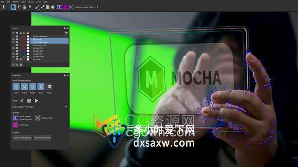 Mocha Pro 2020.5 v7.5.0跟踪软件独立版本与桥接AE/PR/OFX插件