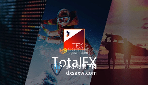 NewBlueFX TotalFX 7.2插件AE/PR视觉特效与转场效果