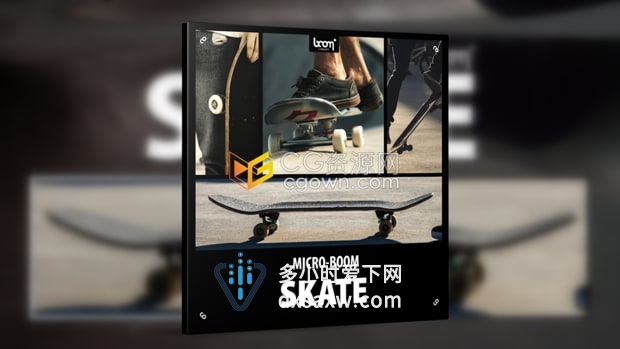 Skate Sounds 327种滑轮滑板极限运动无损音效下载