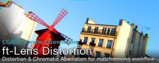 ft-Lens Distortion v7.5 AE插件 镜头畸变扭曲与色彩偏离效果