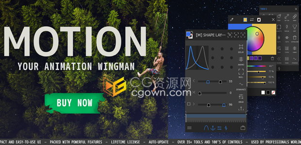 AE脚本下载Motion v3.24 Win/Mac制作MG运动图形工具