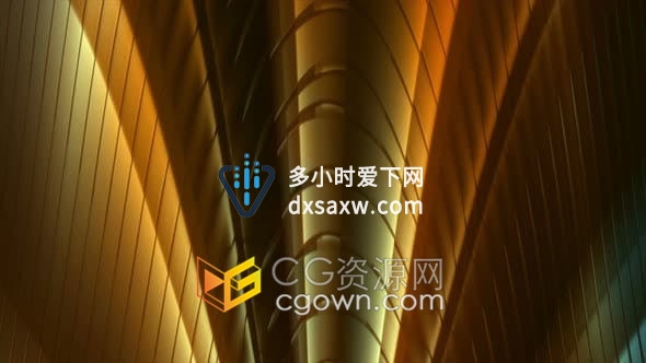 优雅抽象几何分形循环灯条元素动画晚会表演舞台装饰背景视频