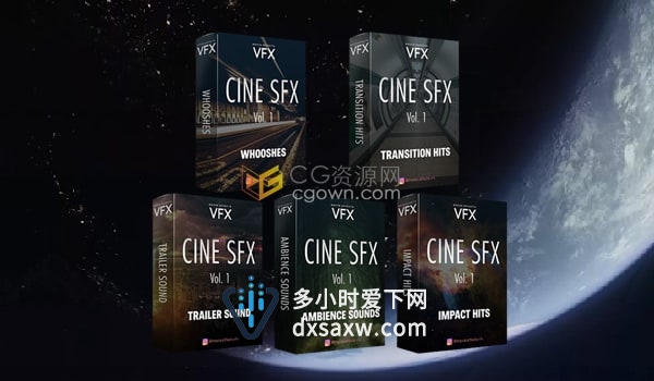 CINE SFX 300种电影音效素材下载