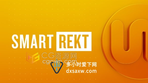 AE脚本 Smart Rekt v3.3 自适应文字底栏字幕条包装方框图形动画