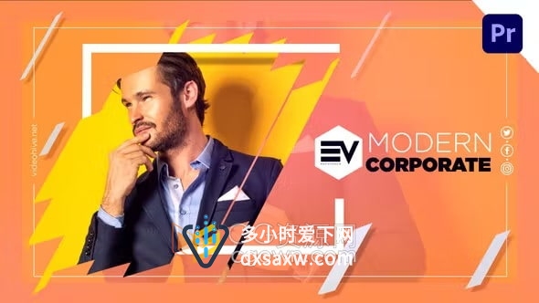 现代企业宣传片2022年新版推荐实用公司宣传片PR模板