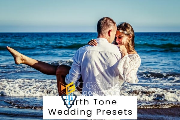 10组褐色茶色婚礼调色LR预设Wedding Presets