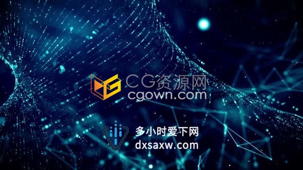 视频素材-科幻电影网络高科技数据系统数字工程标题介绍技术背景