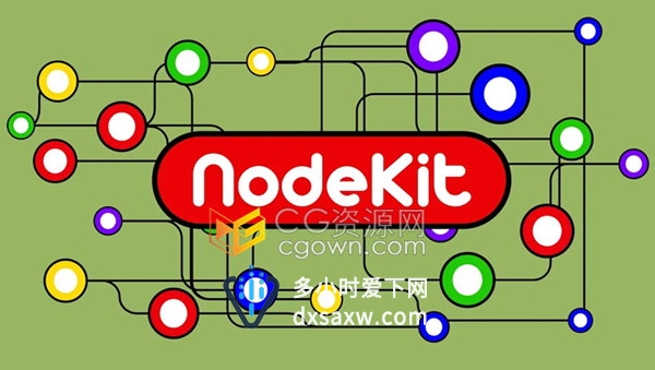 NodeKit v1.06 AE脚本创建思维导图流程图制作