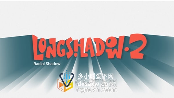 LongShadow 2 AE制作长阴影插件功能最全