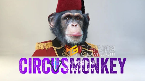 CircusMonkey v1.03 动态3D翻转动画文字排版效果AE脚本下载