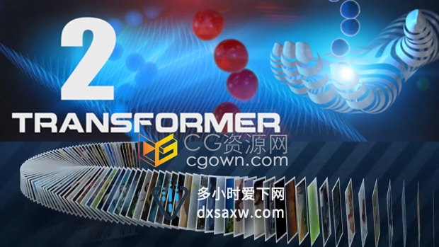 AE脚本 Transformer 2 v2.2.1 三维卷轴扭曲变形照片墙展示动画预设