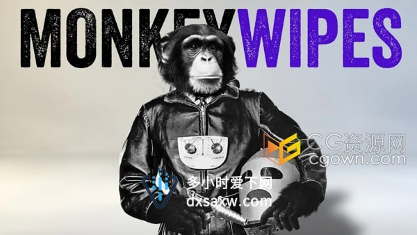 MonkeyWipes V1.00 AE脚本图层切割拆分拼贴擦除动画