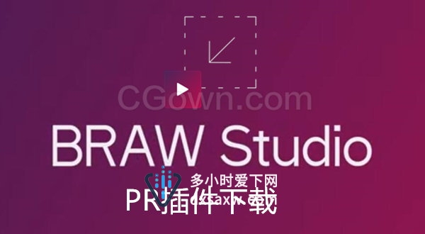 BRAW Studio v2.4.1 PR/AE/ME软件导入编辑Blackmagic RAW格式素材