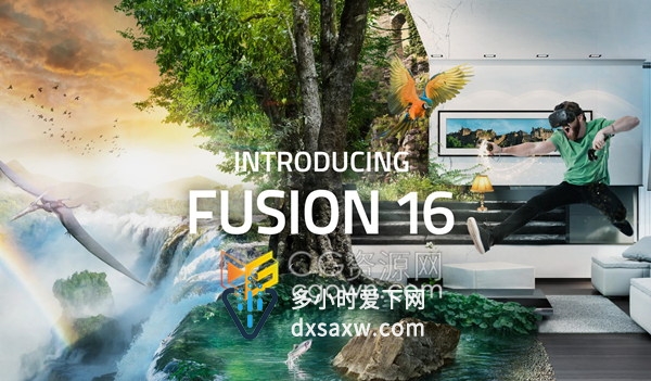 Fusion Studio 16.1 Build18 Win/Mac影视后期特效合成软件