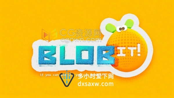 Blob it! v1.0 AE脚本气泡膨胀弹跳变形MG动画