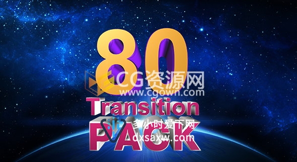 80种图形遮罩转场视频素材下载幻灯片制作转场过渡效果